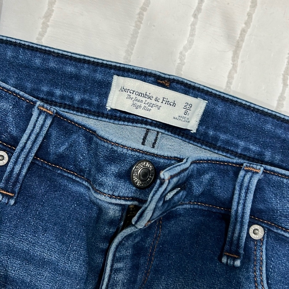 Abercrombie High rise Jean leggings